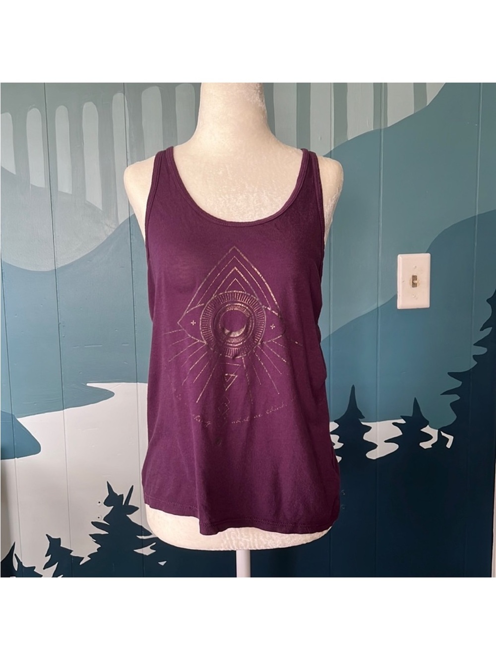 Spiritual Gangster || Purple Tank (S)